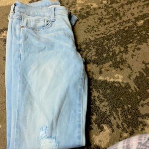 Light washed never used Arizona jeans